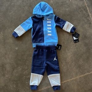 Babies Air Jordan Sweat Suit 2 Piece Set